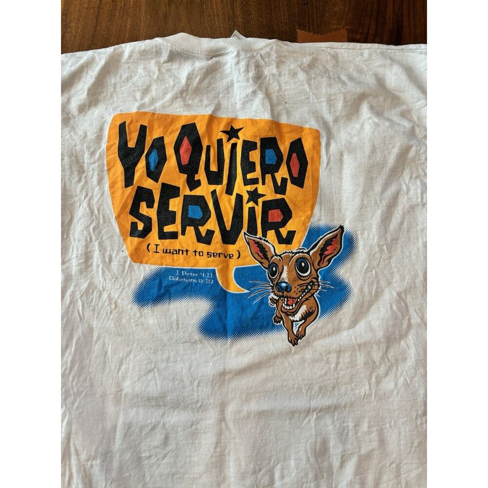 Vintage 90s 2000s Christian‎ Taco Bell T-shirt Y2K XL